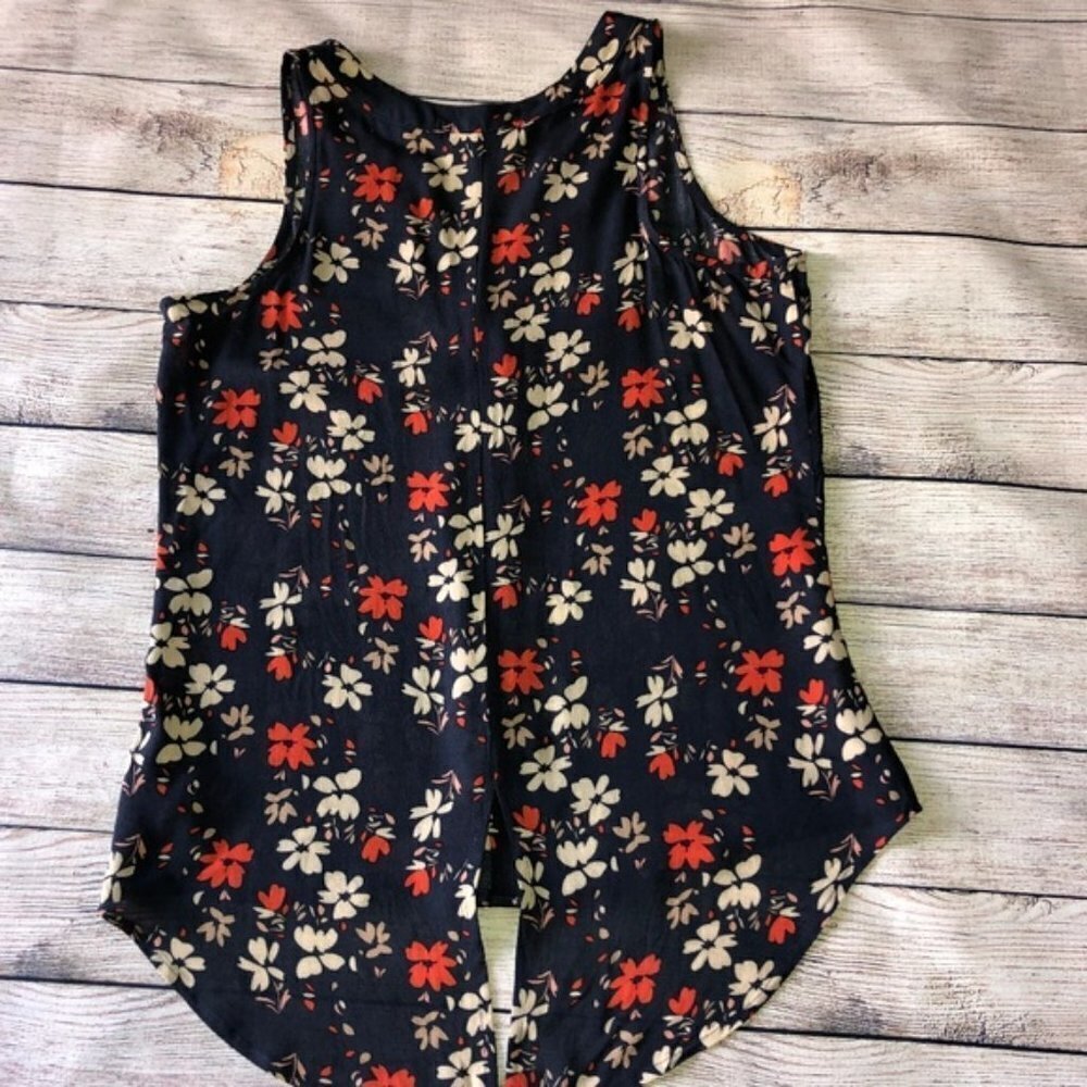 Sanctuary Floral Print Sleeveless Blouse Size S - Picture 6 of 6